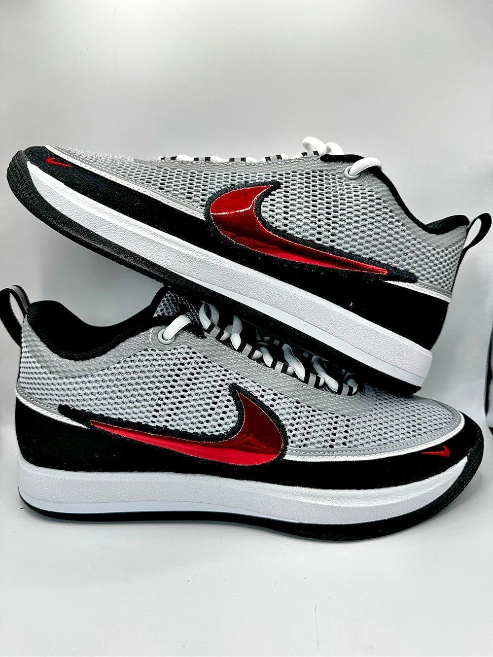 Nike Book 2 SP "Spiridon" Sneakers Gray & Black US 10 / US 11.5